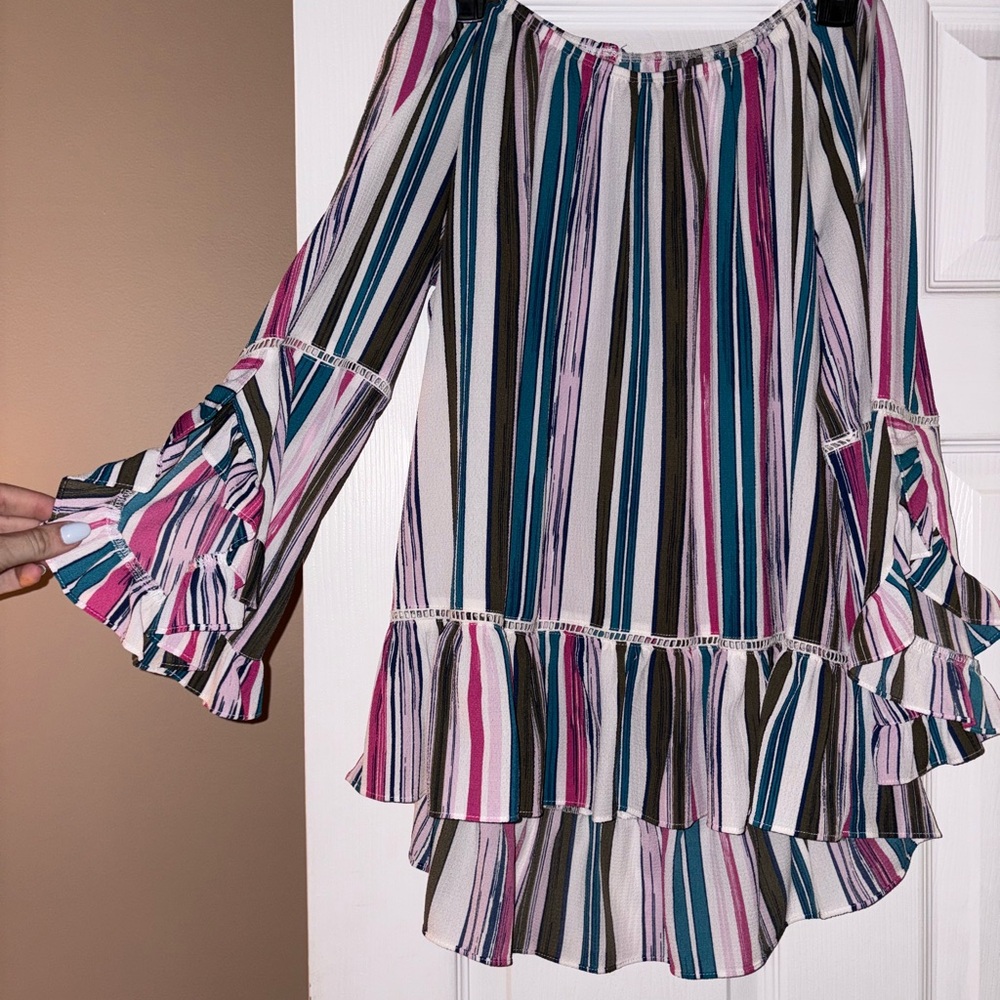 Fever Multicolor Striped Blouse